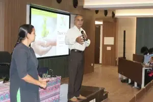 World Water Day – Aquaponic Workshop by IIC of AVMCH
