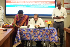 AVMCH Signs MoU with VIT to Strengthen Academic & Research Collaboration