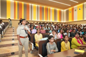 Cybercrime Awareness Programme by Puducherry Police at AVMCH