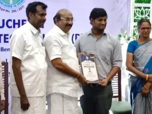 Dr. M. Thirumal Honored with Best Outstanding Researcher Award