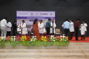 White Coat Ceremony 2025: AVMCH Welcomes the New MBBS Batch
