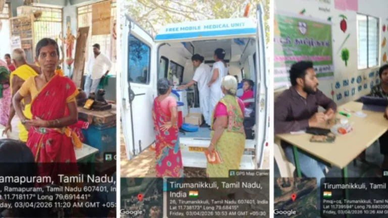 AVMCH&H Rural Health Outreach: Mobile Medical and Specialty Camps Serve Communities in Cuddalore District
