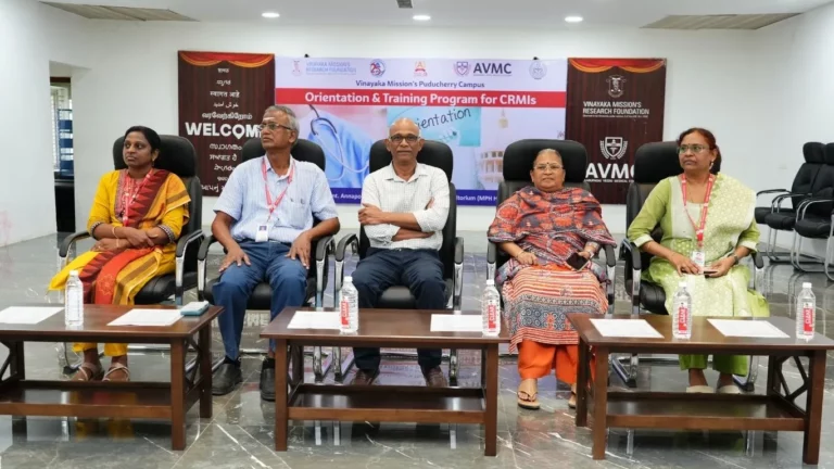 Interns Orientation Programme 2026 Conducted for CRMI Batch 2021–2022 at AVMCH&H