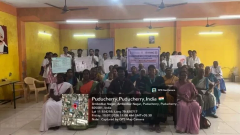 World Population Day 2026 – Health Education Programme Conducted at Urban Health Training Centre (Mudaliyarpet)