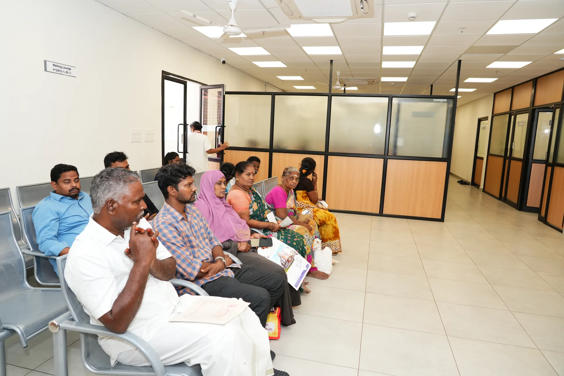 General Surgery OPD consultation corridor