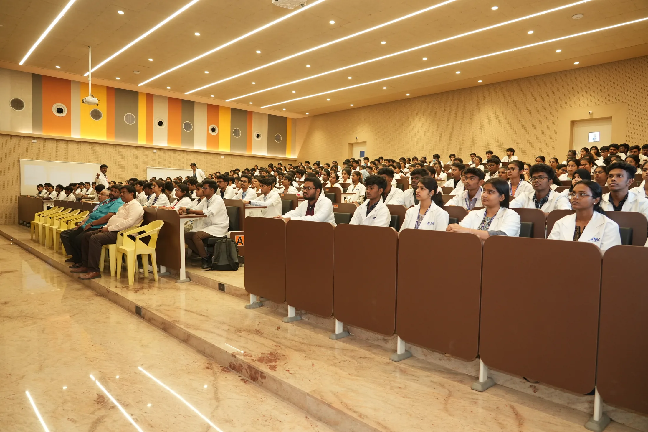 A full house at the Dr. A.S. Ganesan Learning Centre