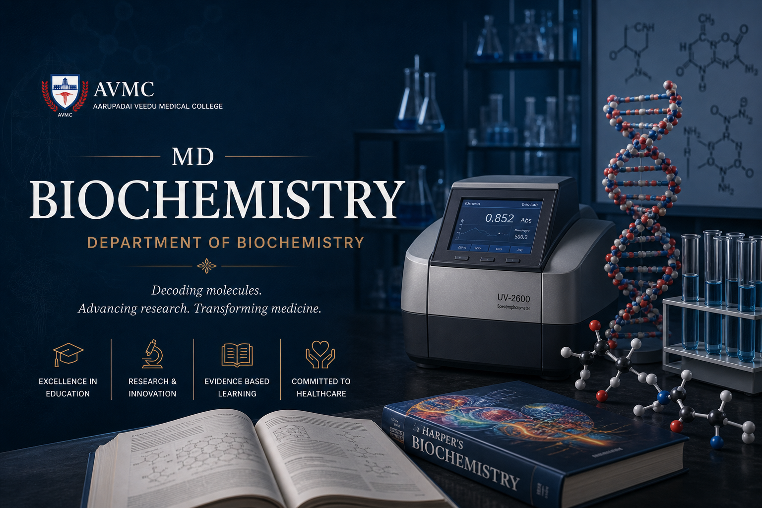 MD Biochemistry — Department of Biochemistry